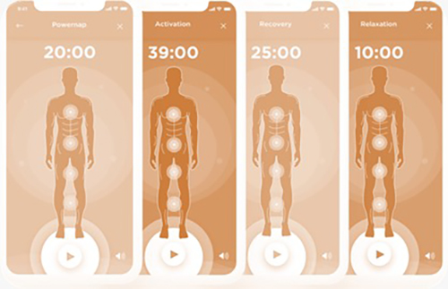 cabinas de relajación, cabinas de recuperación, gosleep, neuroenergy