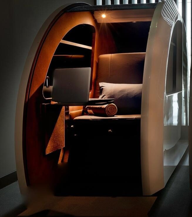 cabinas de relajación, cabinas de recuperación, gosleep, neuroenergy